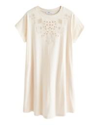 NEXT - Embroidered Jersey Summer Mini Dress