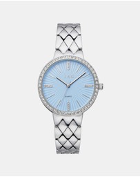 Jag - Balmoral Womens Blue Dial 36mm Silver Watch