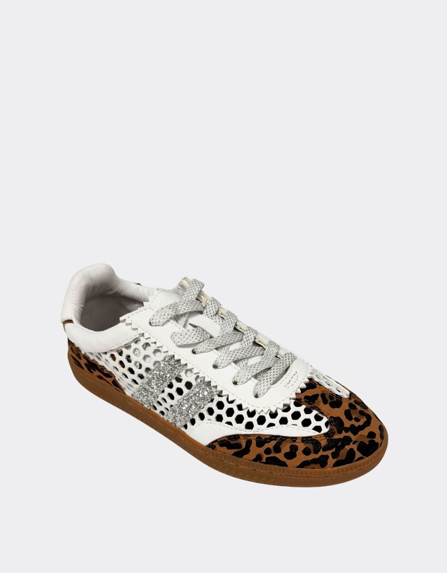 Human - Reece Sneakers - Women's White Ocelot