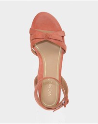 Vionic - Rosabel Heeled Sandal - Terracotta