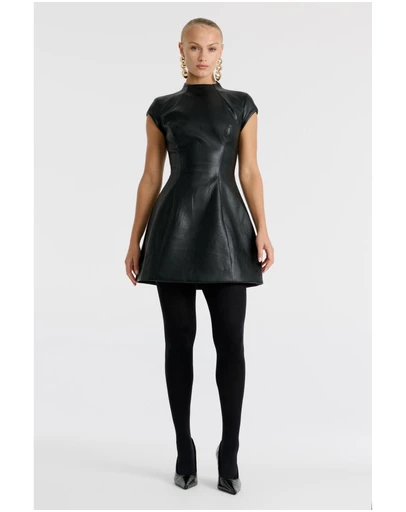 Bardot - Delphi Vegan Leather Mini Dress
