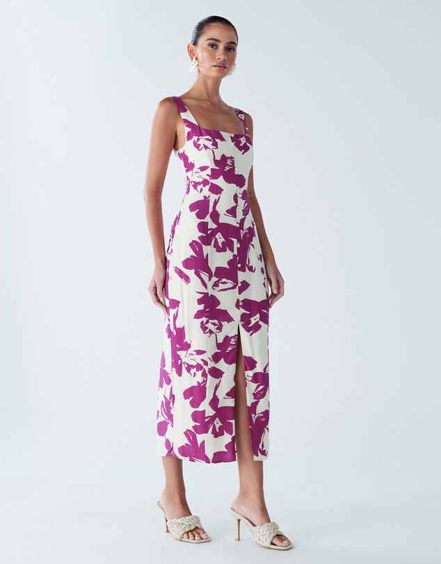 BWLDR - Zahlia Midi Dress