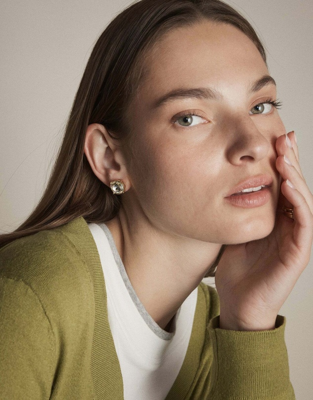 MIMCO - Glowy Crystal Stud Earrings