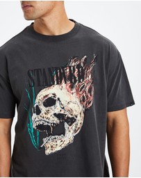 Standard - Flame Skull T-Shirt