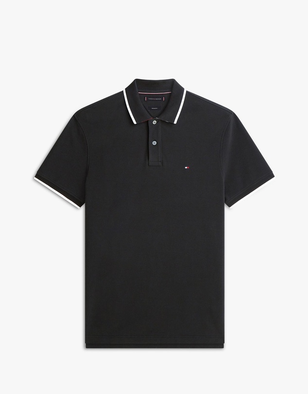 Tommy Hilfiger - Regular Fit Tipped Pique Polo Shirt