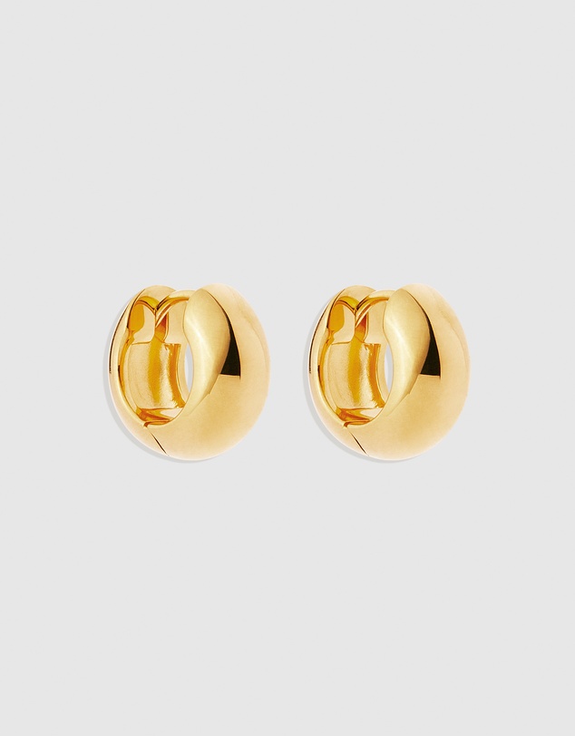 By Charlotte - Bold Huggie Hoops