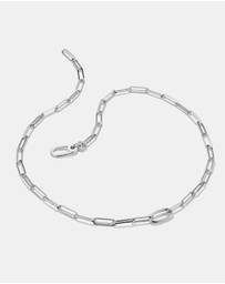 THOMAS SABO - THOMAS SABO Connect Charm necklace paperclip Silver