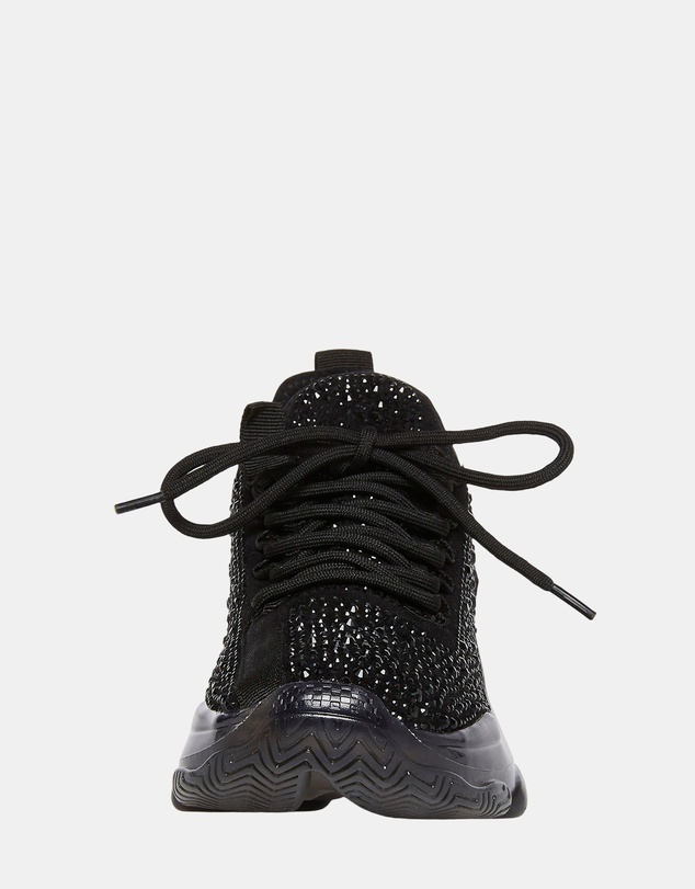 Steve Madden - Maxima-R Black Sneakers