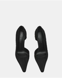 Steve Madden - Evangeline Black Heels