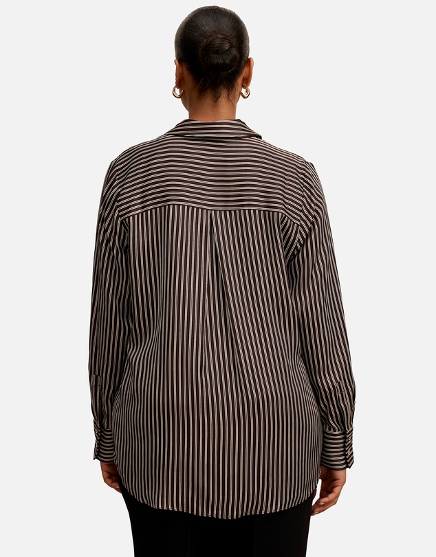 Forever New Curve - Coco Curve Satin Shirt