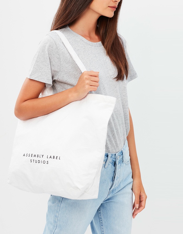 Assembly Label - Canvas Tote Bag
