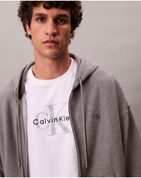 Calvin Klein Jeans - Premium Terry Relaxed Zip Hoodie