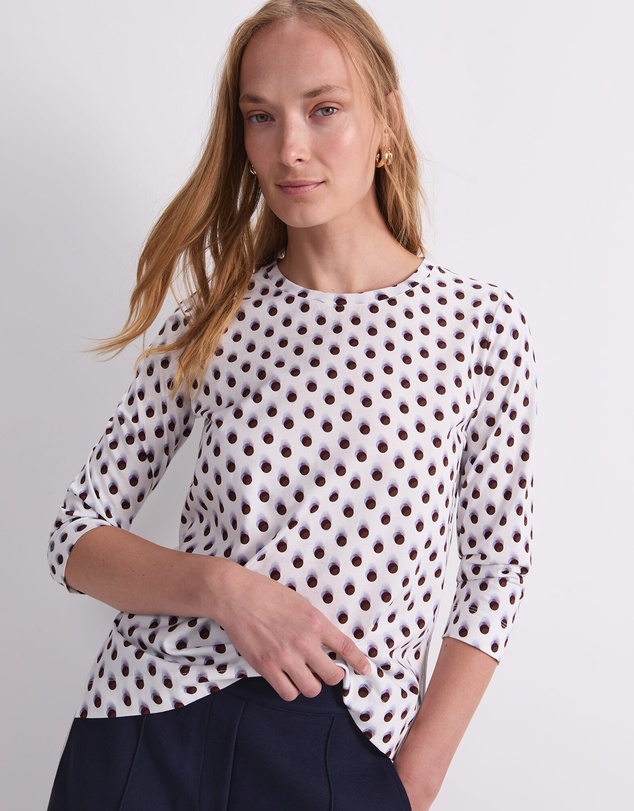 Sportscraft - Spot Print Mercerised Tee