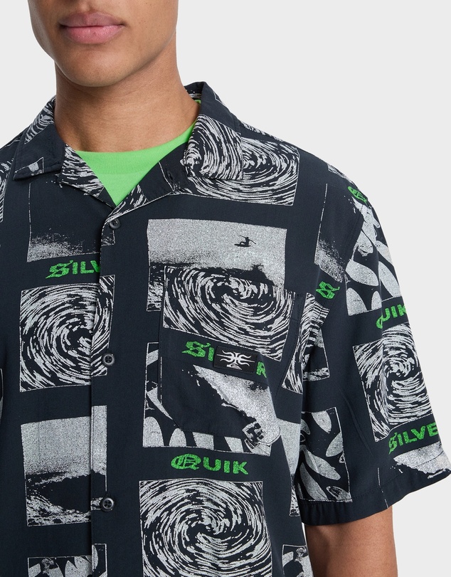 Quiksilver - Mens Mercury Tubes Short Sleeve Shirt