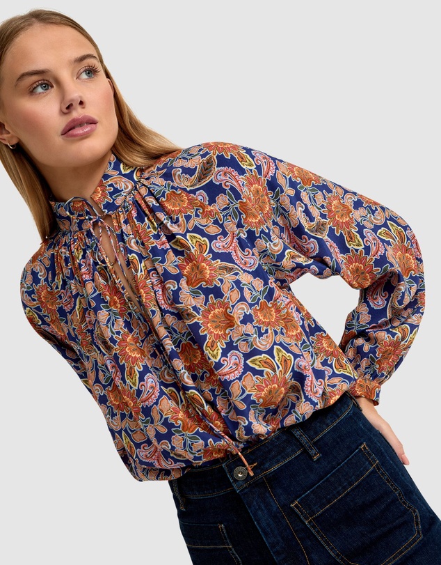 Oxford - Sandy Floral Print Blouse