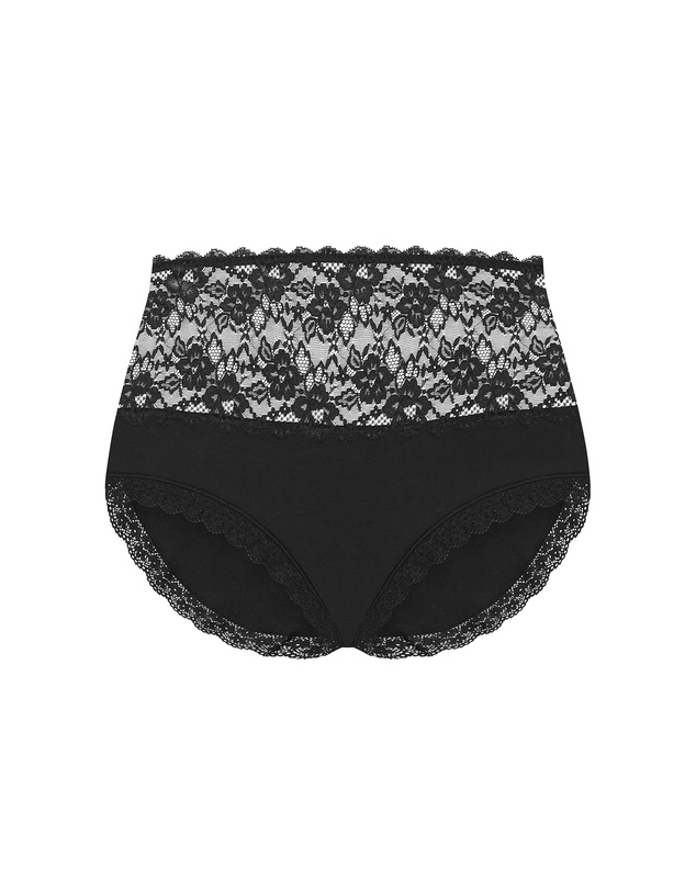 City Chic - Iris 3 Pack Cotton Hi Brief