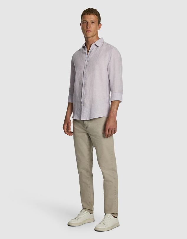 yd. - West Hampton Pure Linen Shirt