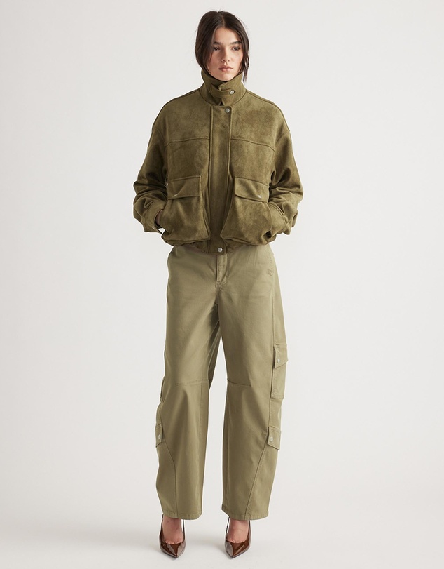 Decjuba - Georgie Faux Suede Jacket