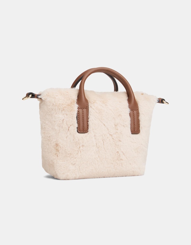 Tommy Hilfiger - Popette Micro Tote Faux Fur