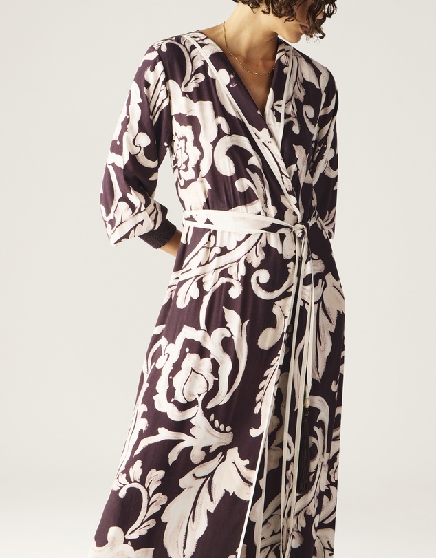 MOS The Label - Seraphine Maxi Wrap Dress