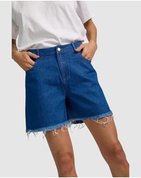 Honey and Beau - Luca Denim Shorts