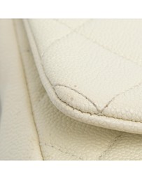Pre-Loved by Azura Reborn - Pre-Loved Small Quilted Caviar Chain Melody Flap