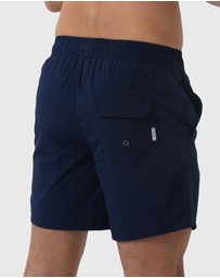 Coast Clothing - Navy Swim Shorts