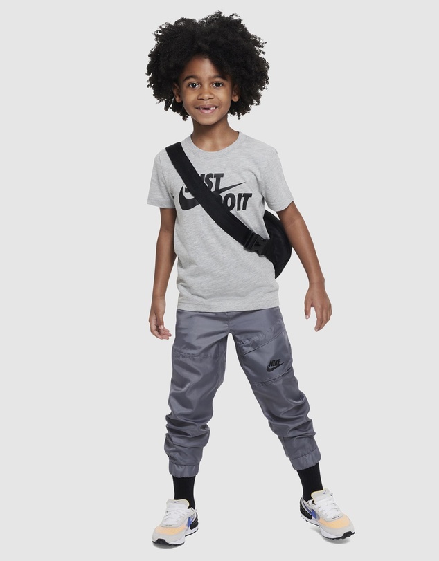 Nike - Jdi Split Swoosh Logo Tee - Kids