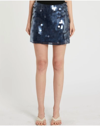 Marella - Sequin Mini Skirt