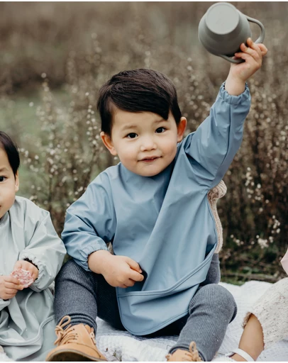 Bare The Label - Smock Bib, Two Pack