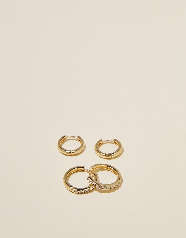 Rubi - 2Pk Mid Earring