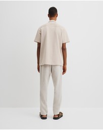 Country Road - Australian Cotton Textured Short Sleeve Shirt