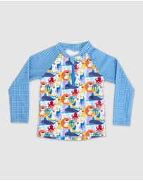 Tyoub - Tyoub Long Sleeve Rash Guard Animal Spirit