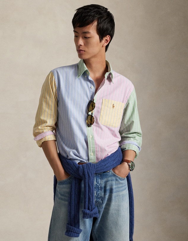 Polo Ralph Lauren - Custom Fit Striped Oxford Fun Shirt