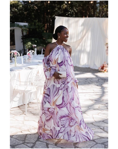 Petal & Pup - Laiken Maxi Dress - Orchid Floral