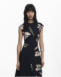 Desigual - Irregular floral dress