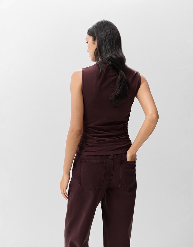 UNISON - Knot Detail Sleeveless Tee