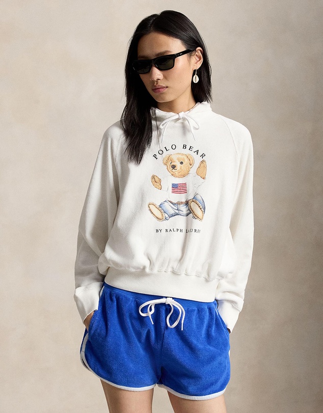 Polo Ralph Lauren - Shrunken Fit Polo Bear Terry Hoodie