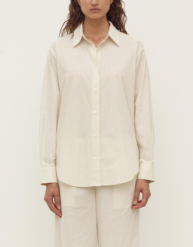 Assembly Label - Marina Stripe Long Sleeve Shirt