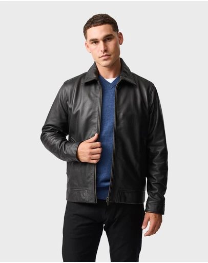 Rodd & Gunn - Haymarket Leather Jacket