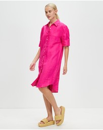 White By FTL - Hettie Shirt Dress