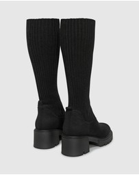 Belle & Bloom - Tokyo Lights Rib Sock Boot