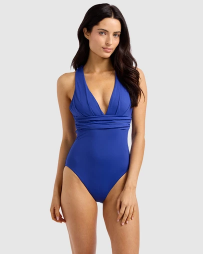 Seafolly - Seafolly Collective Cross Back One Piece Swimsuit