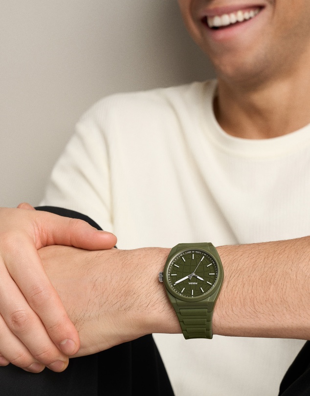 Fossil - Everett Green Analogue Watch