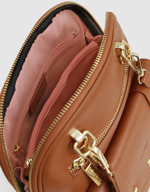 Belle & Bloom - 5th Ave Leather Backpack