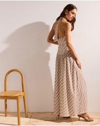 MINKPINK - Orielle Halter Mesh Dress