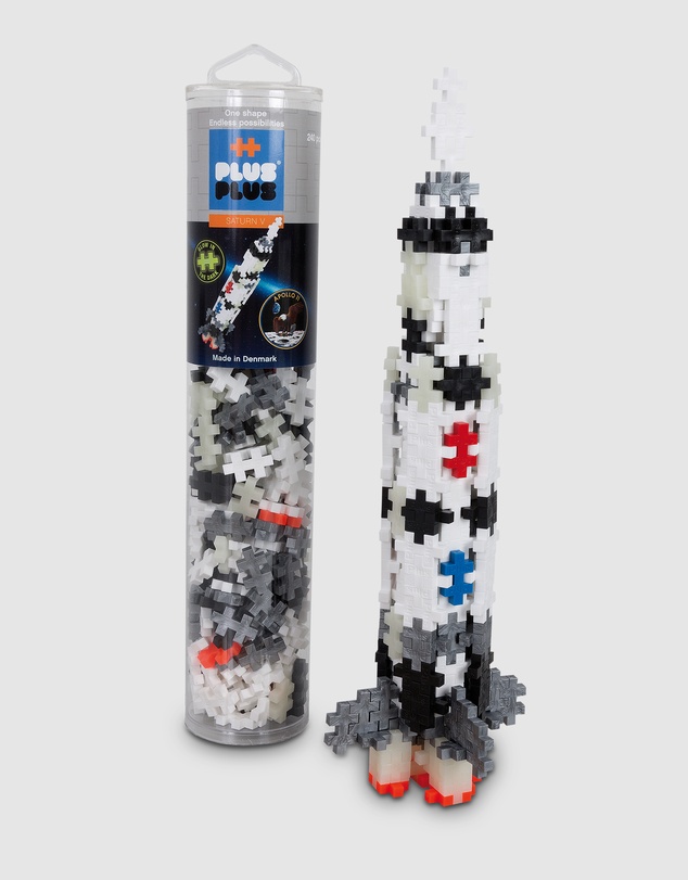 Plus Plus - Plus-Plus - Saturn V Rocket - 240pcs Tube