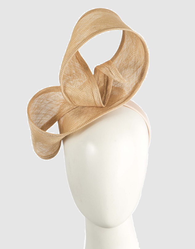 Max Alexander - Tall Sinamay Fascinator Headband