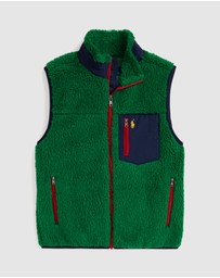 Polo Ralph Lauren - Teddy Fleece Hybrid Vest - Teens