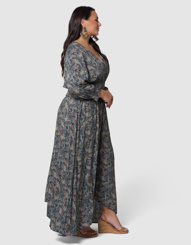The Poetic Gypsy - Brown Sugar Maxi Dress